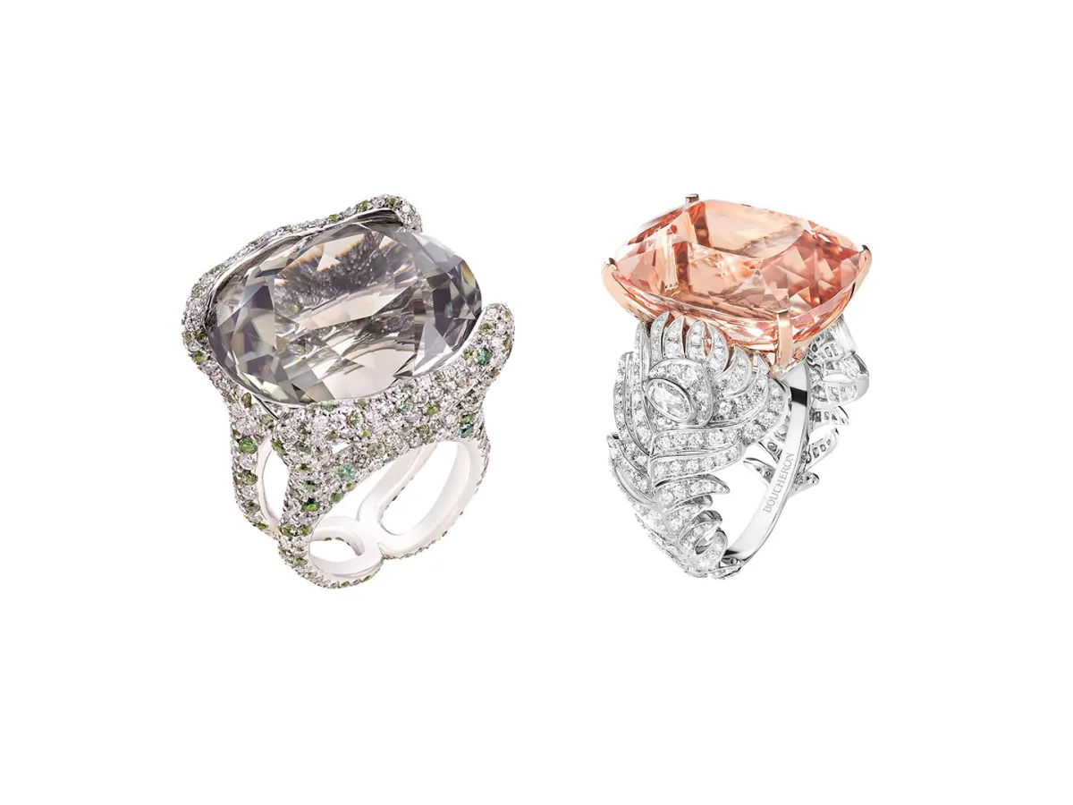 خواتم كوكتيل مرصعة بأحجار كريمة.. تصاميم تترك بصمتكِ في سهرات 2024