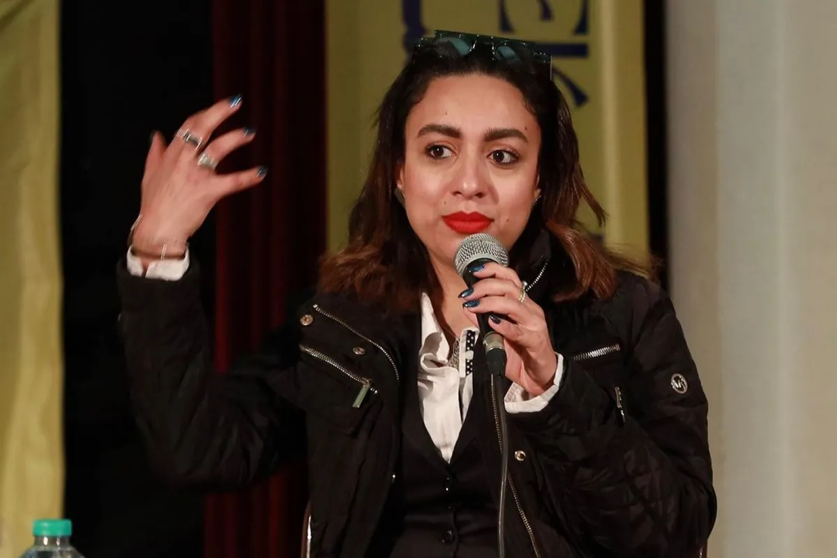 آية دوارة -الصورة من الجهة المنظمة للحلقة النقاشية