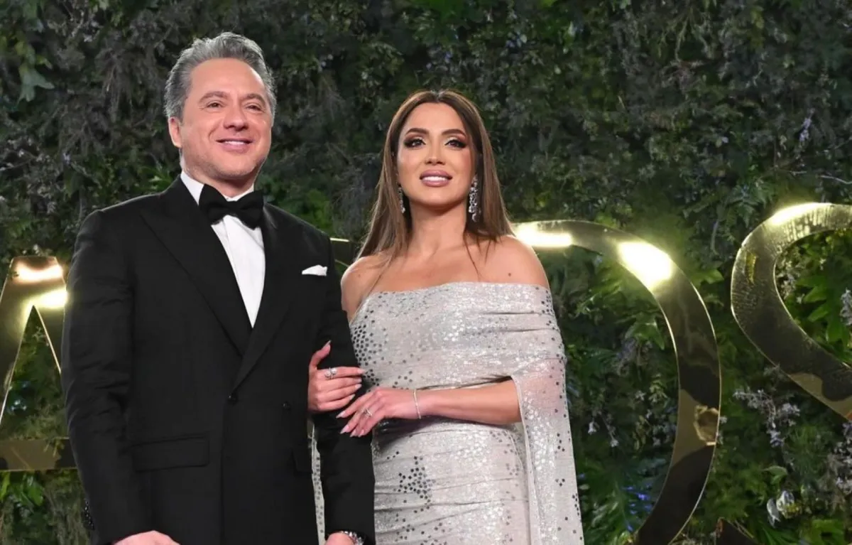 مروان خوري وزوجته ندى رمال- الصورة من حساب مروان على إنستغرام