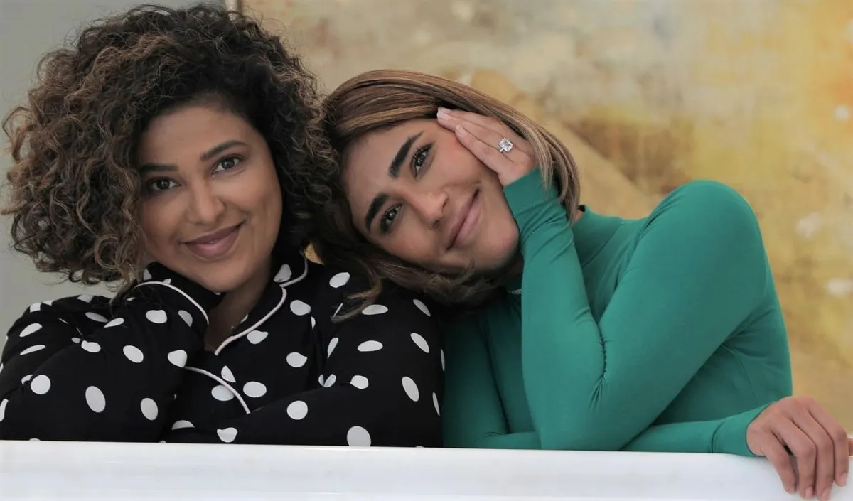 ليلى عبدالله وليلى الملا- الصورة من حسابها على الانستغرام