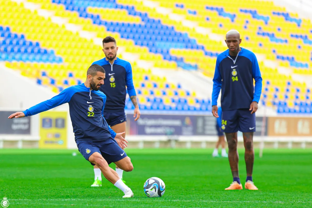 عزيز بيهيتش داخل قلعة النصر السعودي - الصورة من حساب نادي النصر على منصة إكس