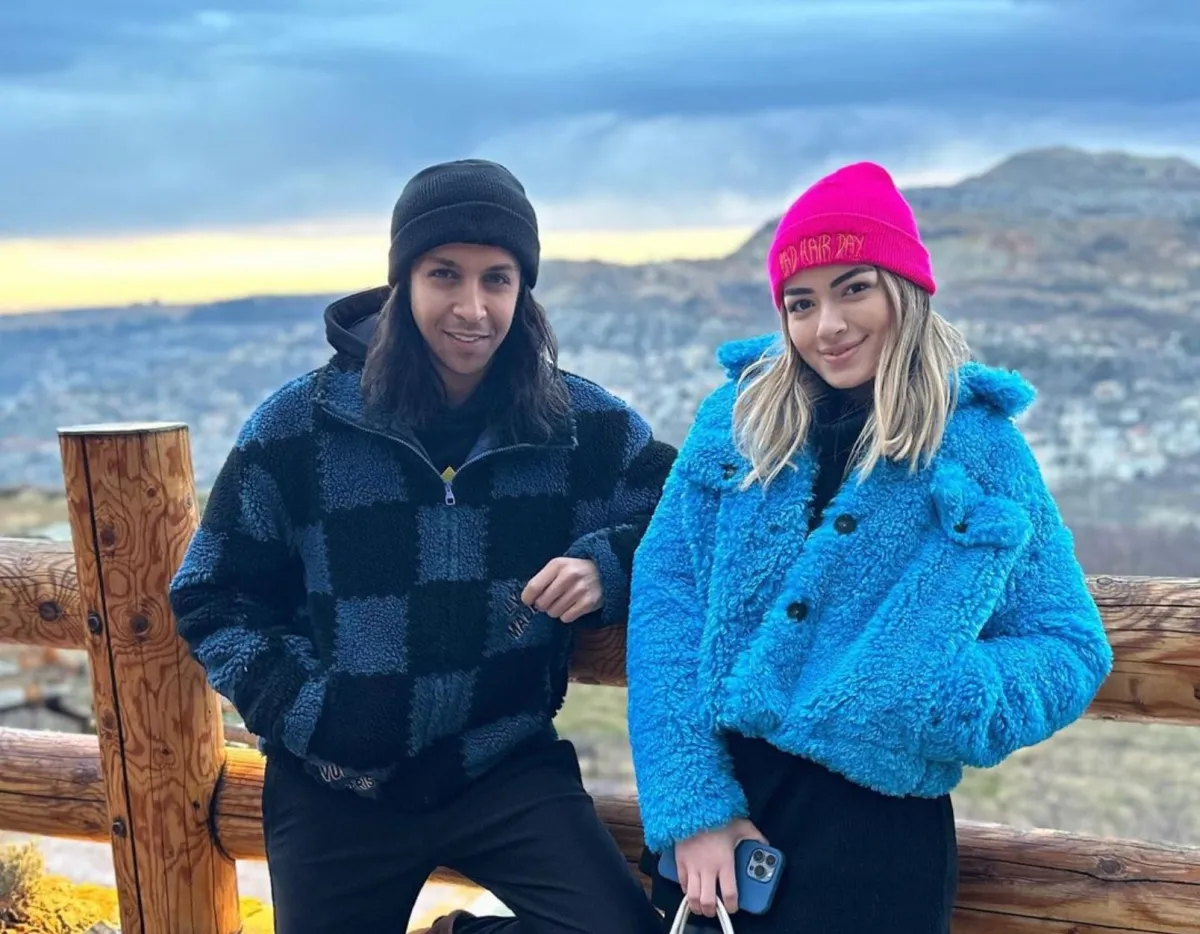 ليلى زاهر وهشام جمال من رحلة لبنان -الصورة من حساب ليلى زاهر على إنستغرام