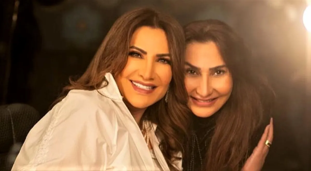 سحر حسين وهدي حسين -الصورة  من حسابها على الانستغرام