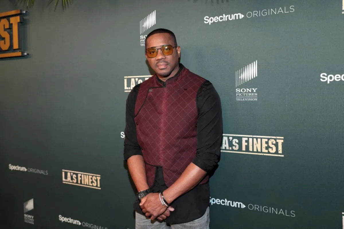 دوين مارتن  Duane Martin في حفل عرض "L.A.'s Finest" (مصدر الصورة: AFP / Getty Images via AFP / GETTY IMAGES NORTH AMERICA / Rich Polk)