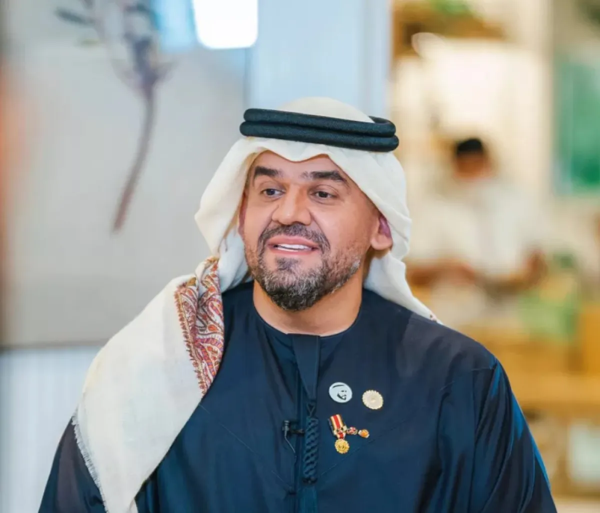 حسين الجسمي - الصورة من حسابه على إنستغرام