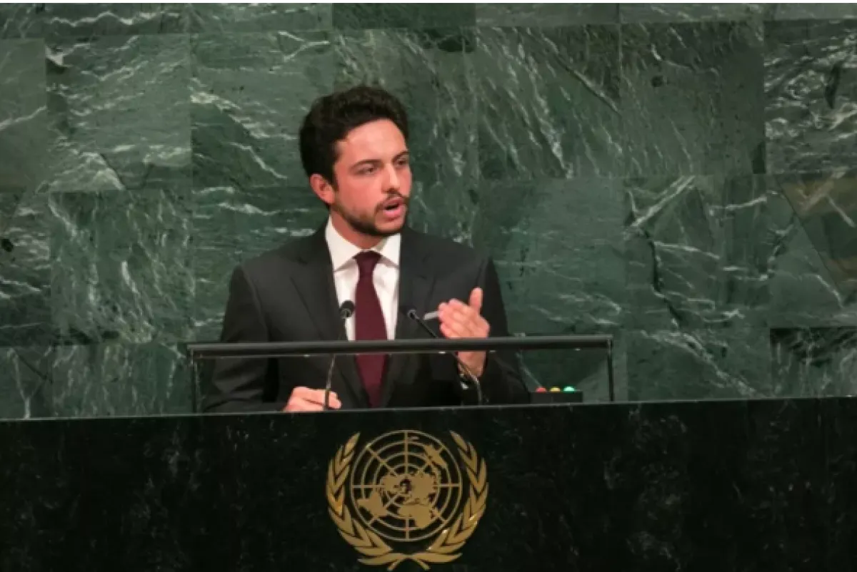 الأمير الحسين (Prince Al Hussein bin Abdullah II). مصدر الصورة: Kevin Hagen/Getty Images/AFP