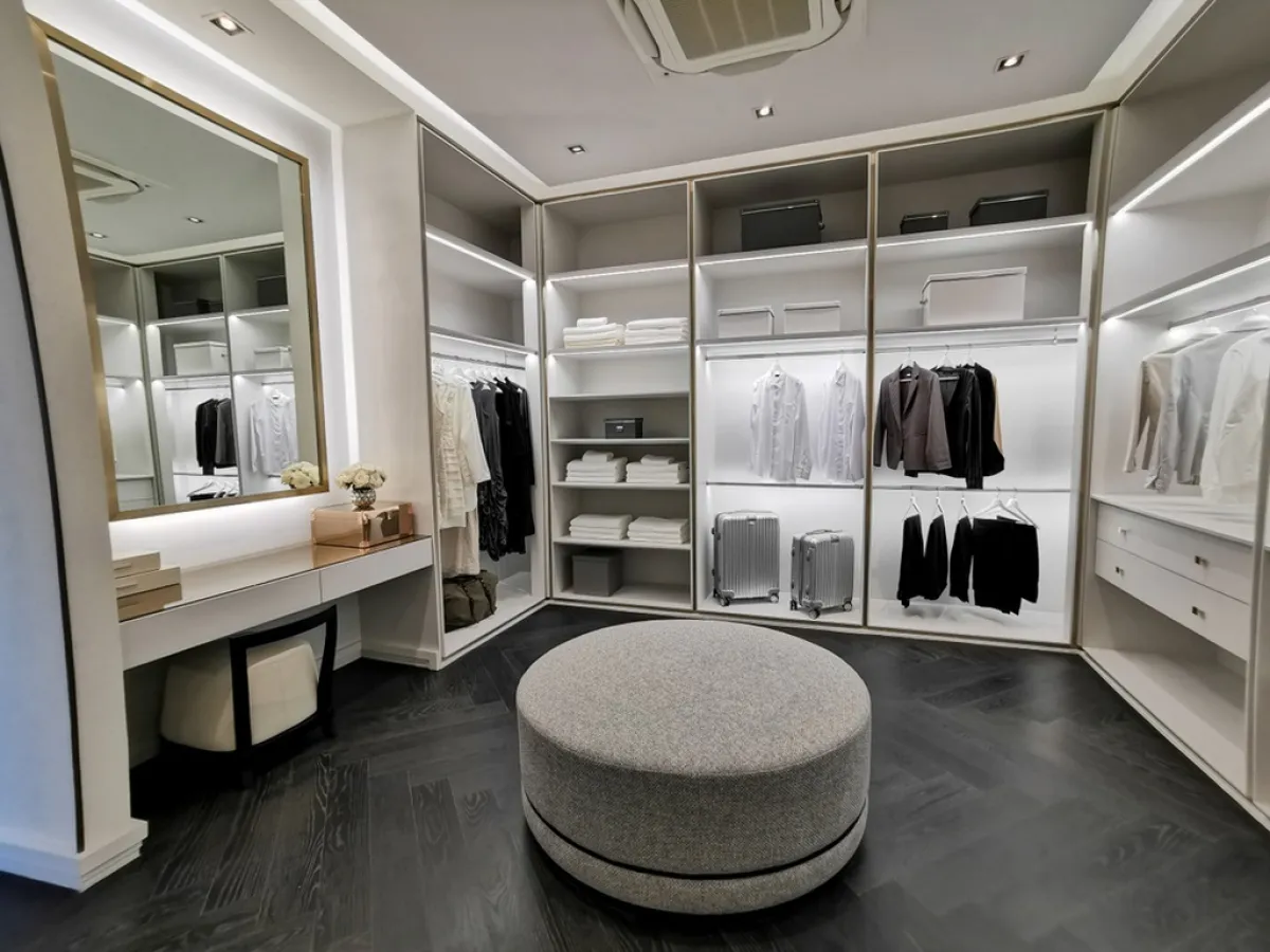 كيفية تصميم دولاب التخزين الفاخر، بغرفة النوم؟