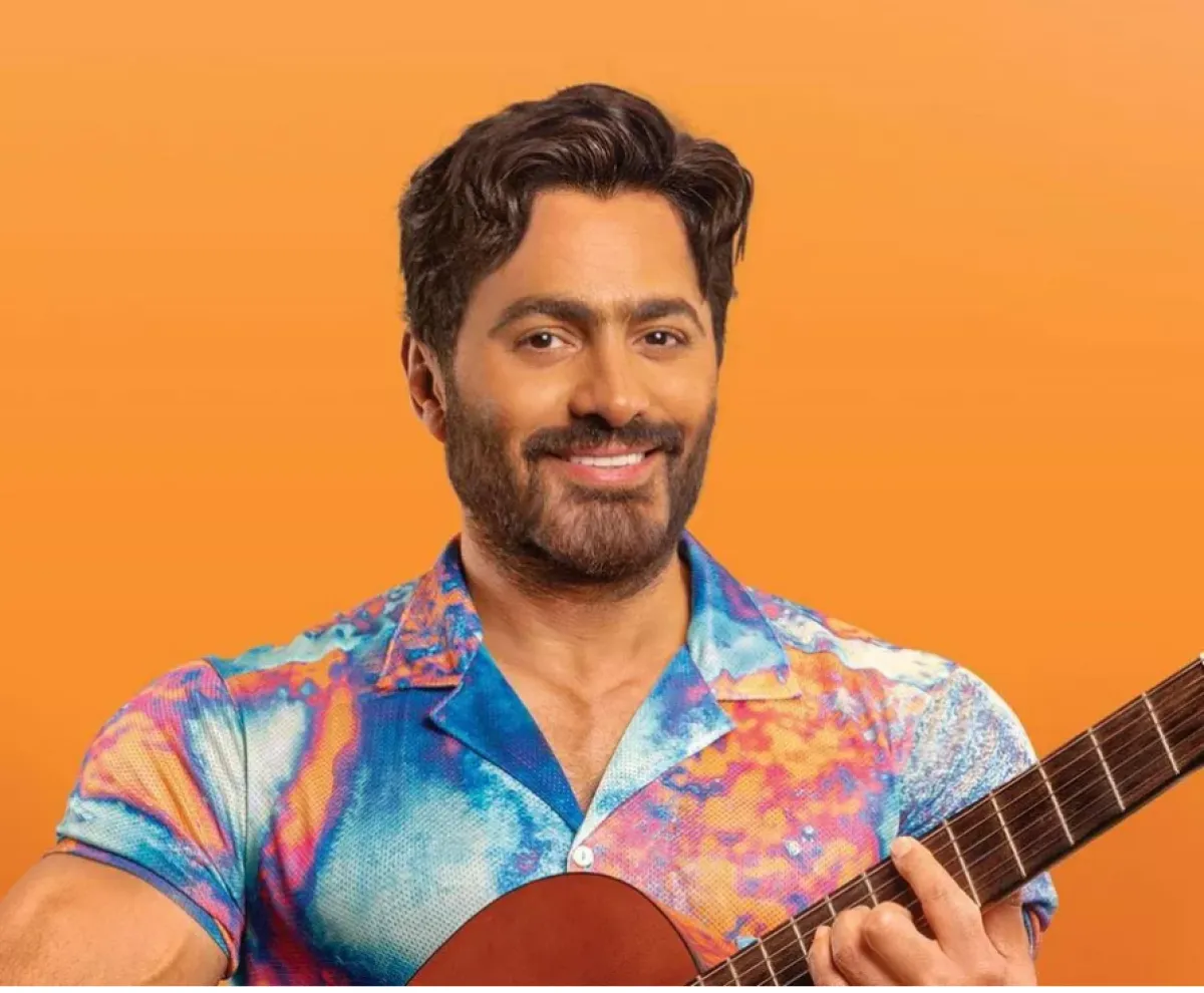 تامر حسني- الصورة من صفحته على الفيسبوك