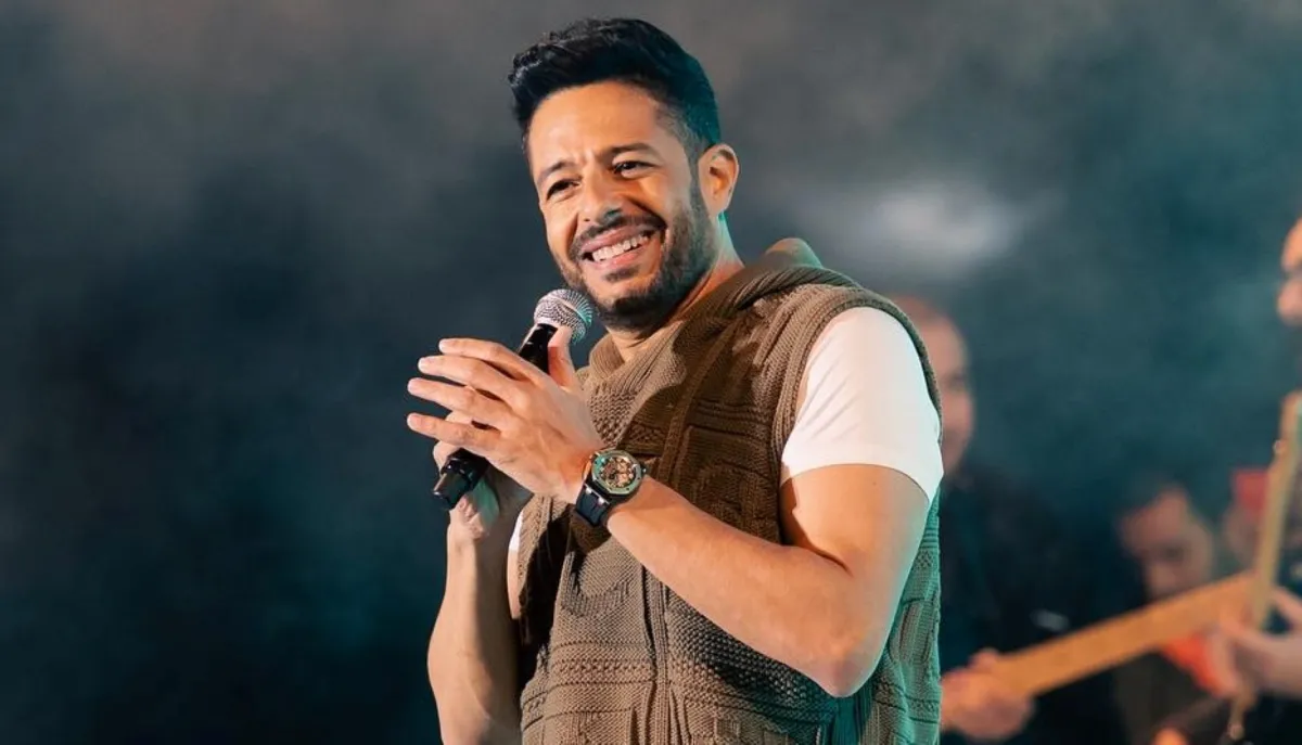 محمد حماقي -الصورة من حساب بنش مارك على الانستغرام