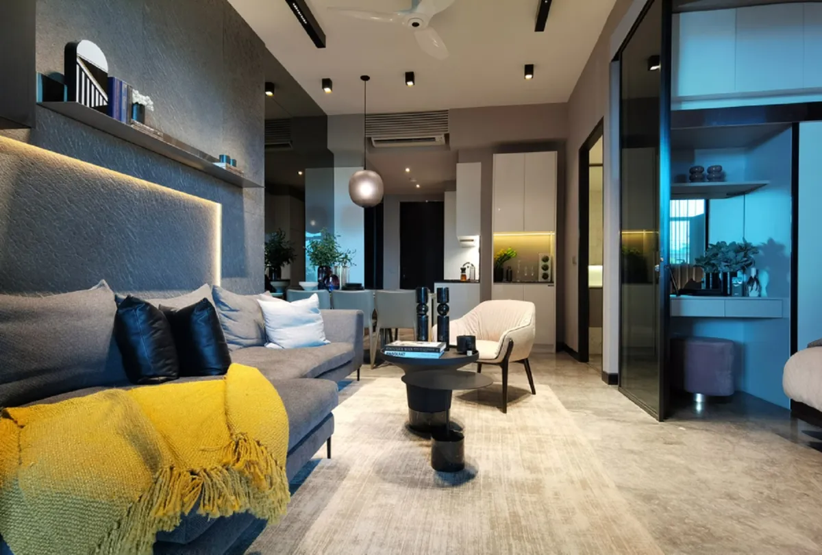 الجبس لمنطقة الاستقبال المنزلية المودرن