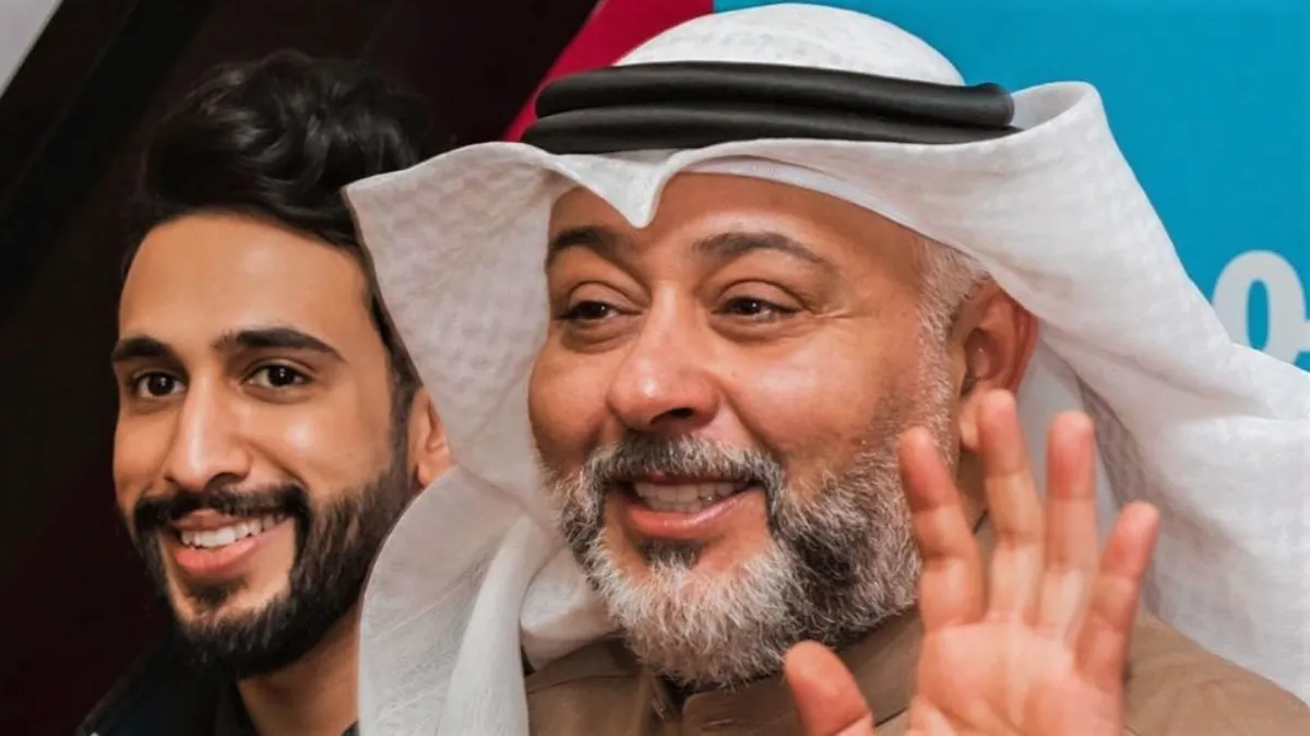 فهد البناي وحسن البلام -الصورة من حسابه على الانستغرام