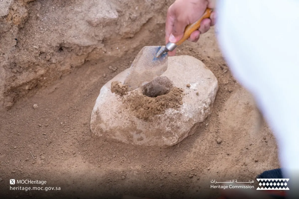 هيئة التراث تعلن عن اكتشافاتها الأثرية بموقع جرش الأثري جنوب المملكة