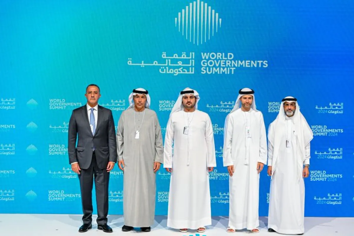 مكتوم بن محمد يطلق منصة بنى للمدفوعات والمقاصة والتسوية. الصورة من الحساب الرسمي للشيخ مكتوم على منصة x