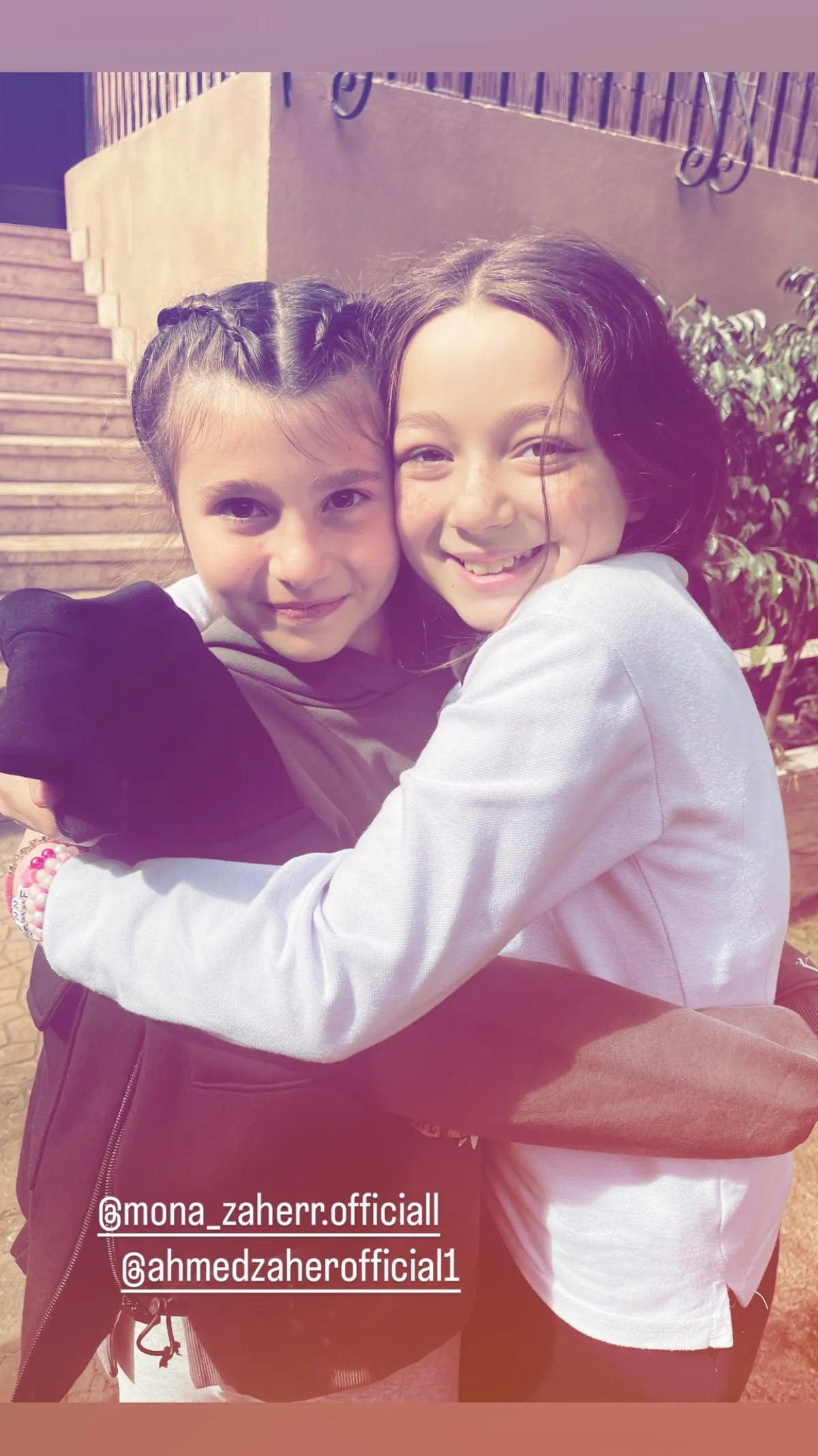 عائشة من موقع تصوير امبراطورية ميم - الصورة من ستوري حلا شيحة على انستغرام