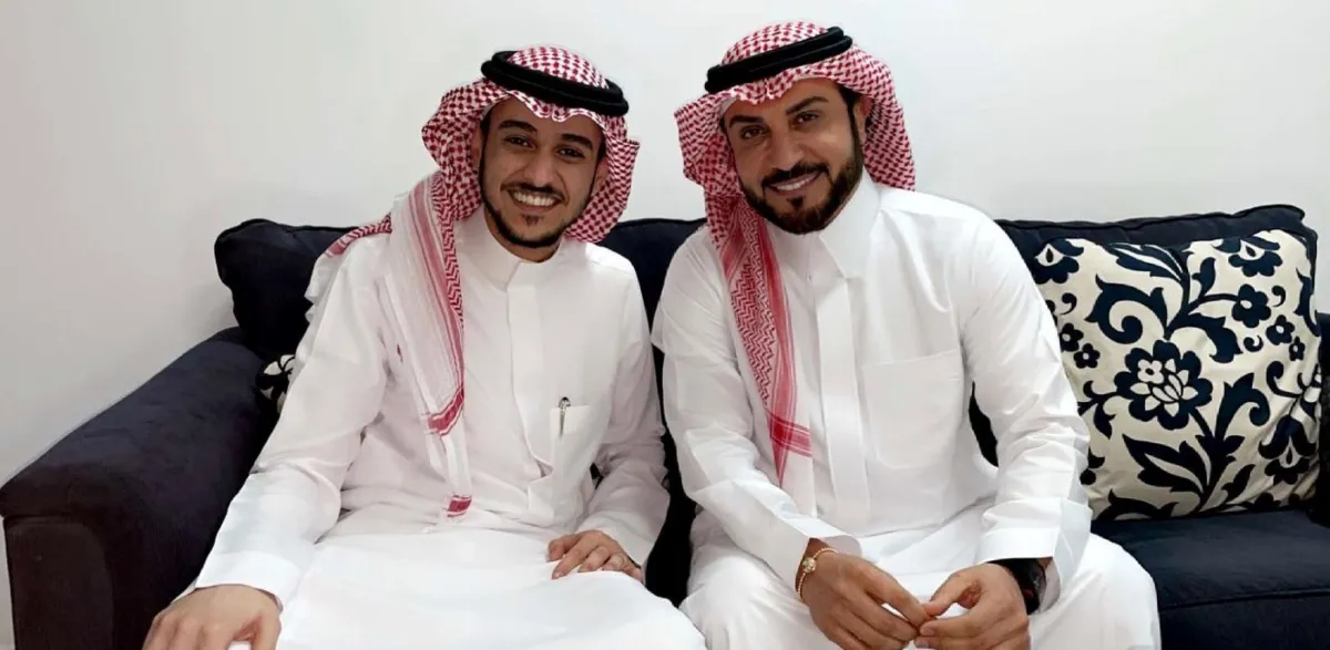 ماجد المهندس وعايض- الصورة من حساب عايض على الانستغرام