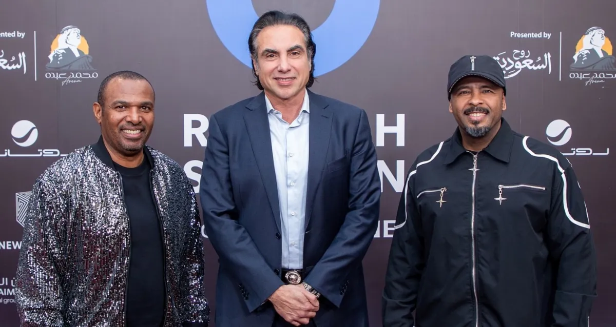 فرقة ميامي برفقة  فراس خشمان- الصورة من حساب روتانا لايف على الانستغرام