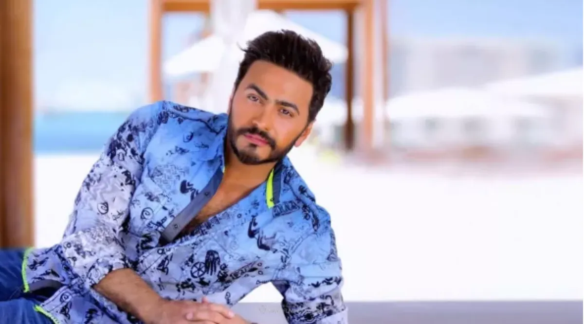 تامر حسني الصورة من حسابه على انستغرام