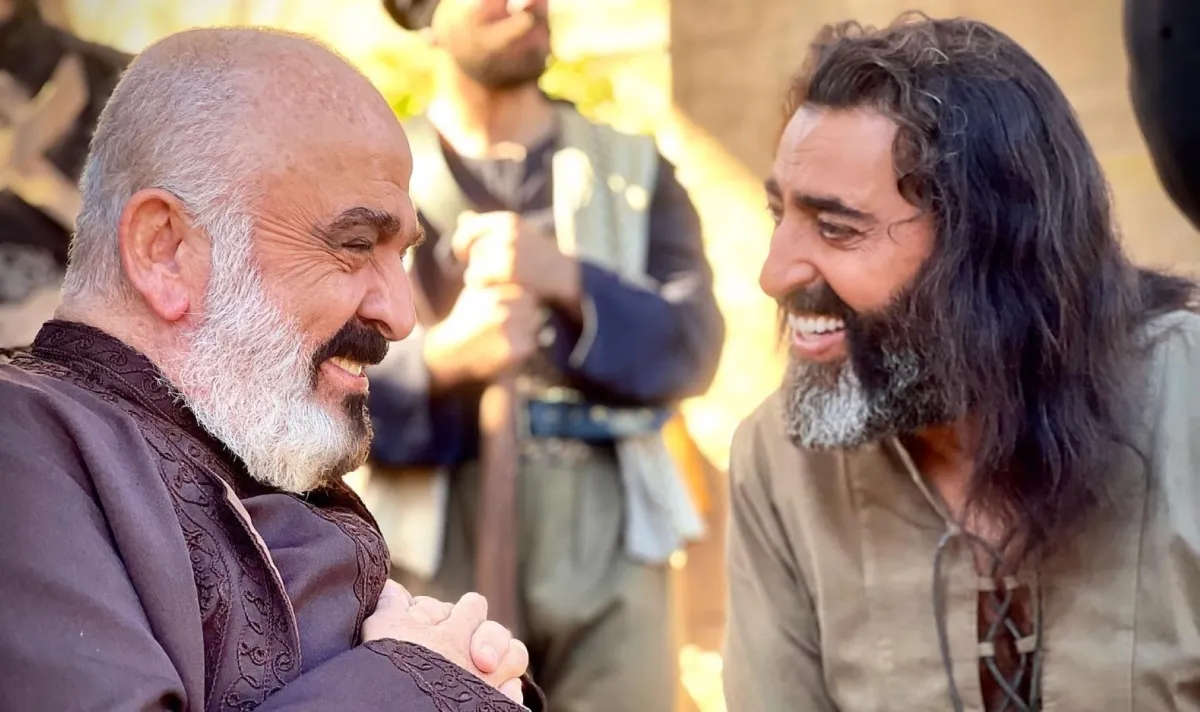 باسم ياخور وسلوم حداد من كواليس المسلسل- الصورة من حساب باسم ياخور على فيسبوك