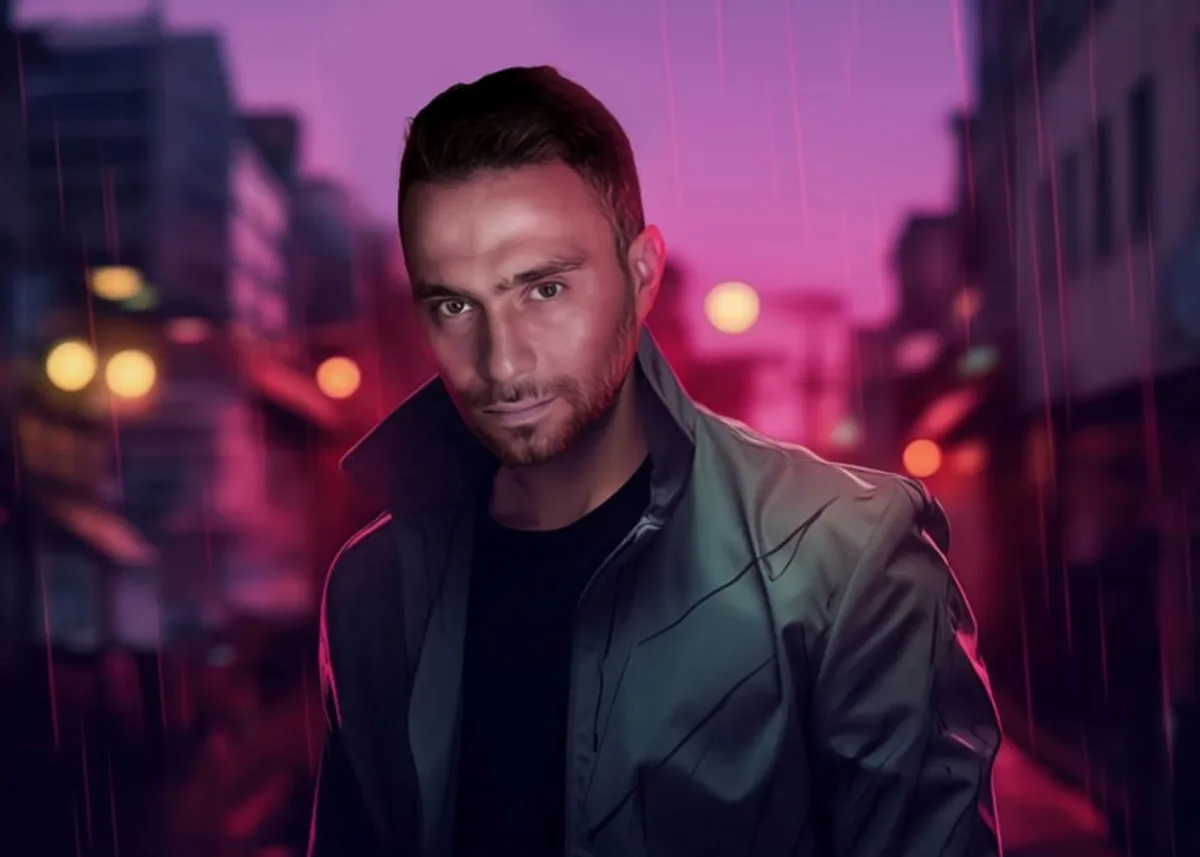 بوستر أغنية كدابة لحسام حبيب- الصورة من الصفحة الرسمية لحسام حبيب على الفيس بوك