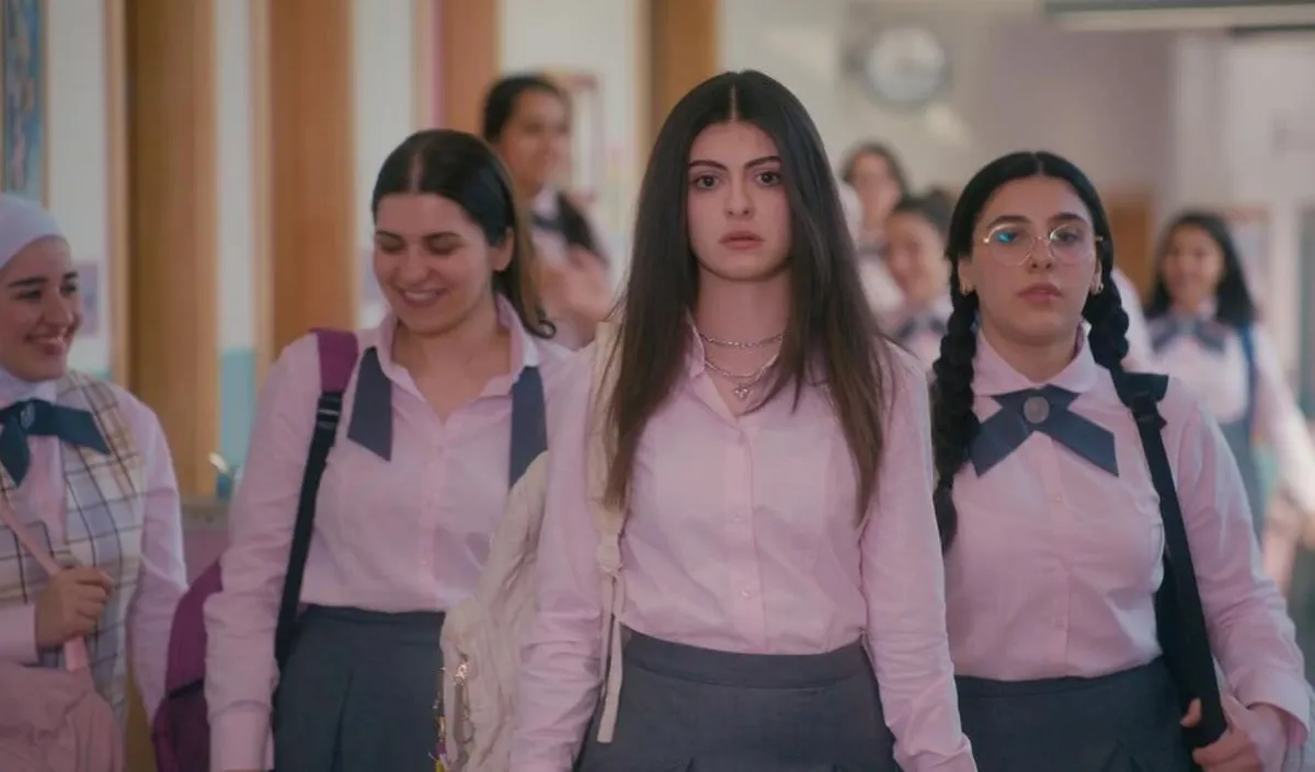 تارا عبود من أحد مشاهد مسلسل مدرسة الروابي 2- الصورة من حسابها على إنستغرام