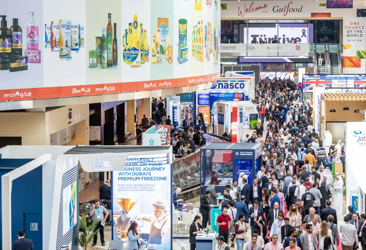 انطلاق معرض جلفود. الصورة من مكتب دبي الإعلامي