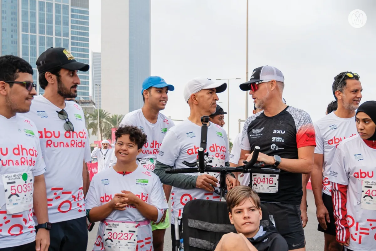 برنامج "نشاط يجمعنا". الصورة من مكتب أبوظبي الإعلامي