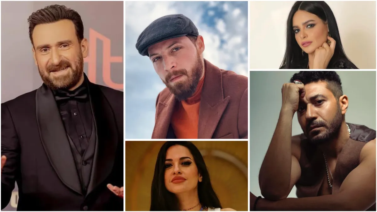 نضال الشافعى ومحمد عز ومحمود حجازى ومروة الازلى والهام وجدى