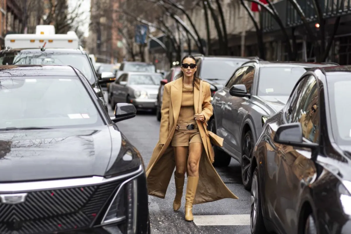 إطلالة ستريت ستايل من نيويورك- الصورة من Launchmetrics/Spotlight ©