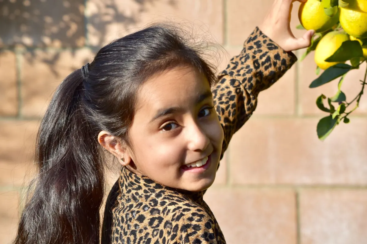 فتاة فلسطينية