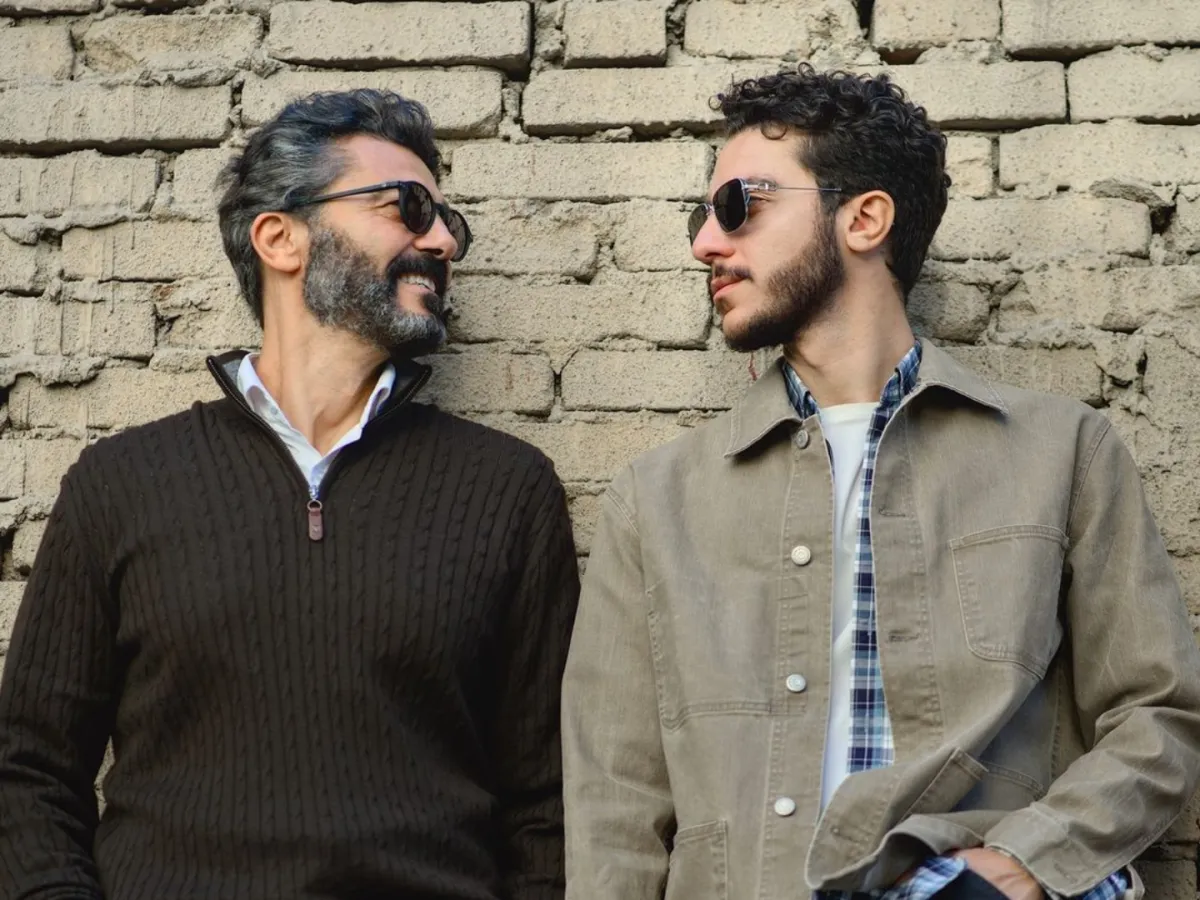 خالد النبوي وابنه نور- الصورة من حساب نور خالد النبوي على "إنستغرام"