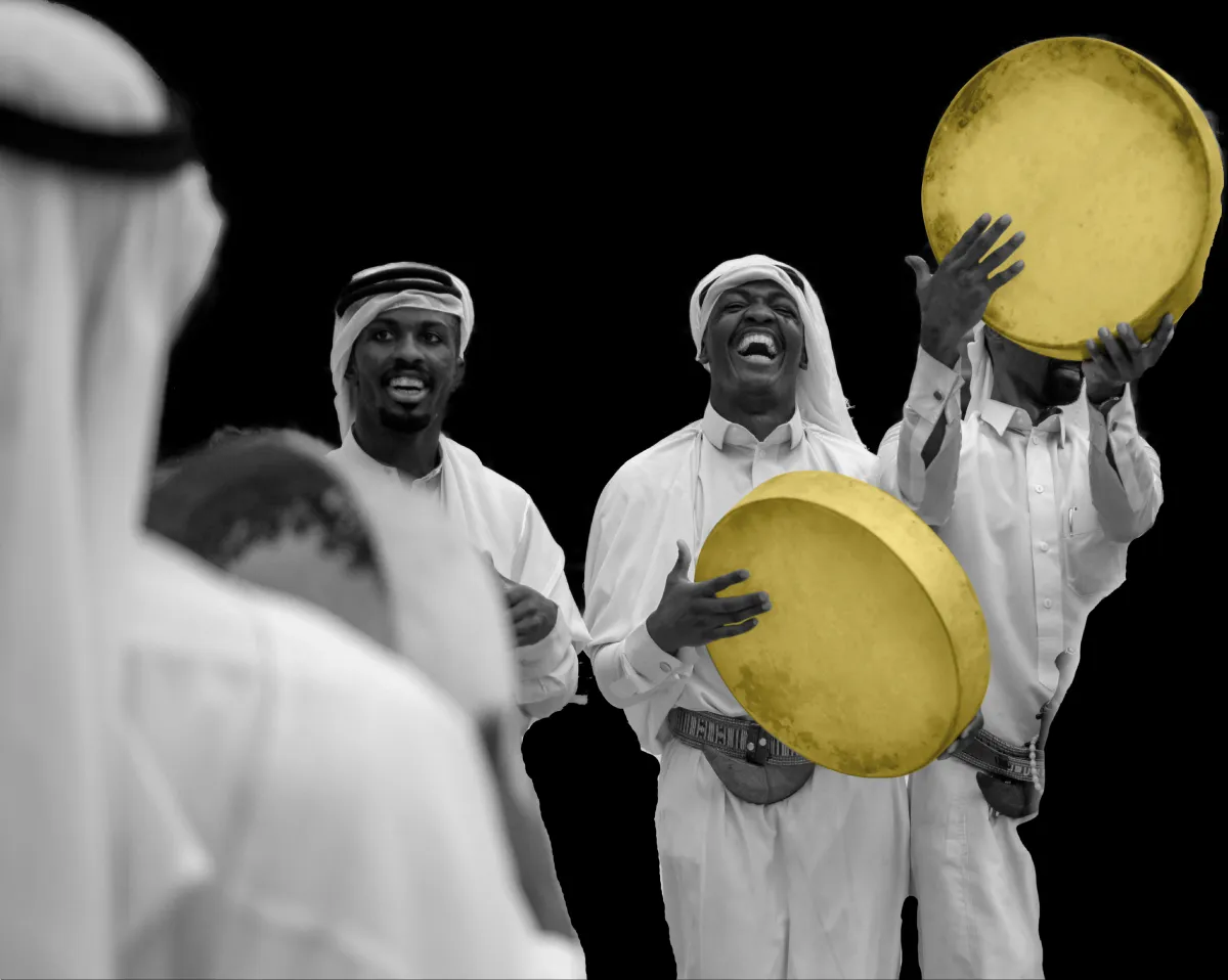 الفن في عصر الدولة السعودية الأولى (مصدر الصورة: الموقع الرسمي ليوم التأسيس السعودي)