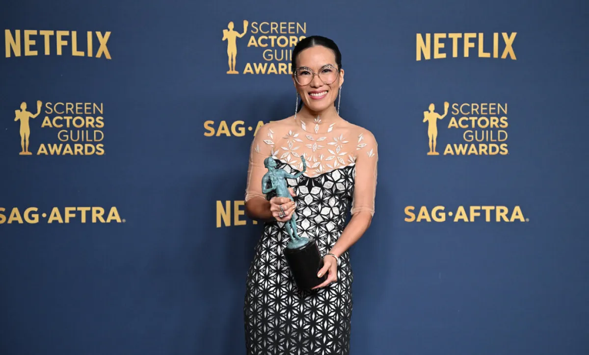 آلي وونغ  Ali Wong في حفل جوائز SAG 2024 (مصدر الصورة: Robyn BECK / AFP)