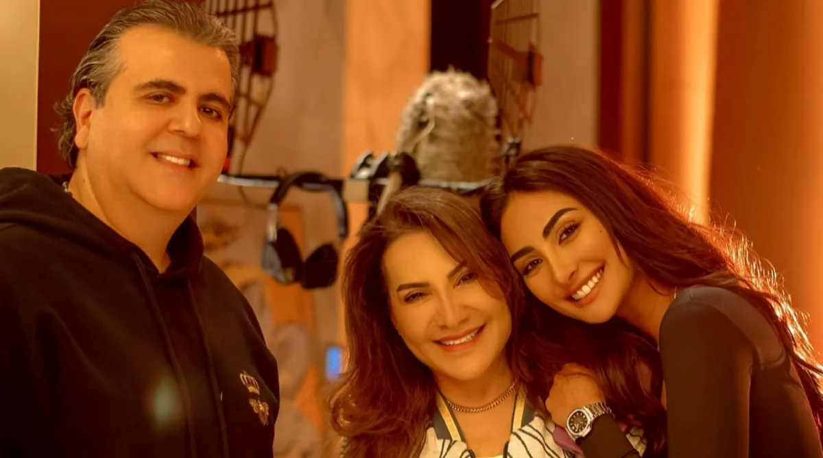 هدى حسين ونور الغندور جمال سنان في كواليس زوجة واحدة لا تكفي -الصورة من حسابها على الانستغرام