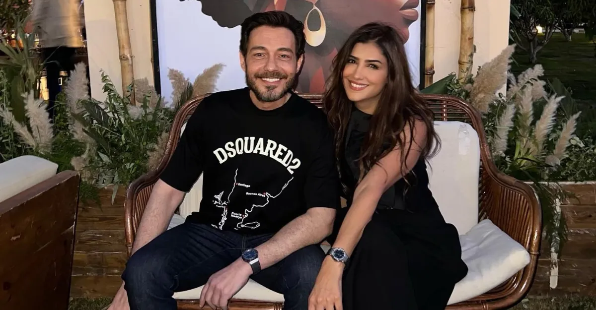 مى عمر واحمد زاهر من كواليس نعمة الافوكاتو