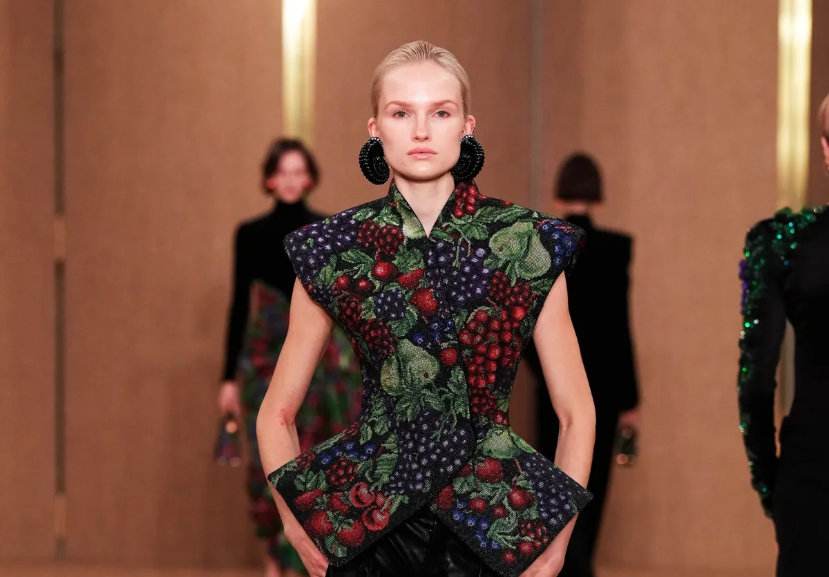 بالمان Balmain- مصدر الصورة Launchmetrics/Spotlight©