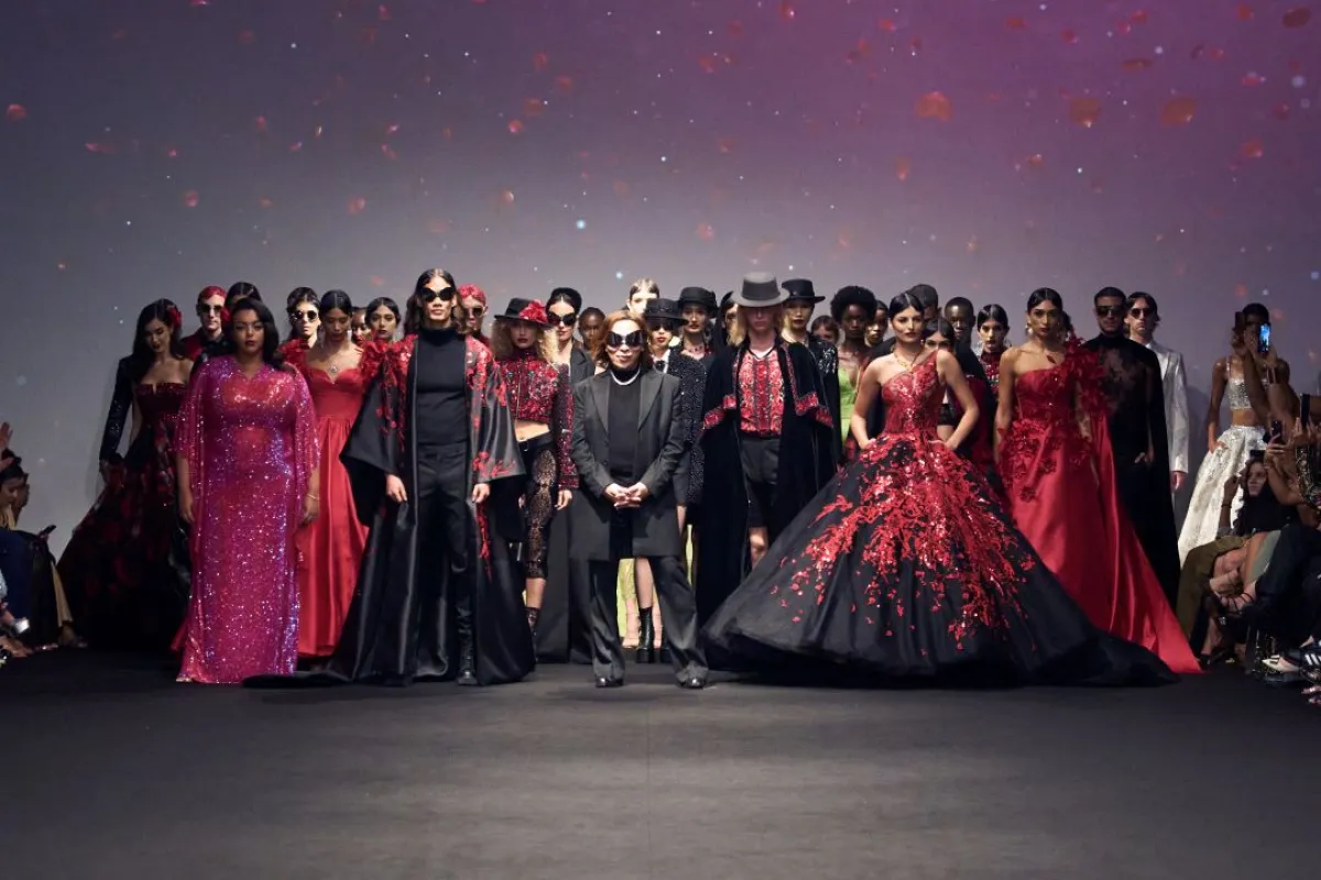 مايكل سينكو يختتم عرضه في أسبوع دبي للموضة- الصورة من المكتب الإعلامي لأسبوع دبي للموضة 