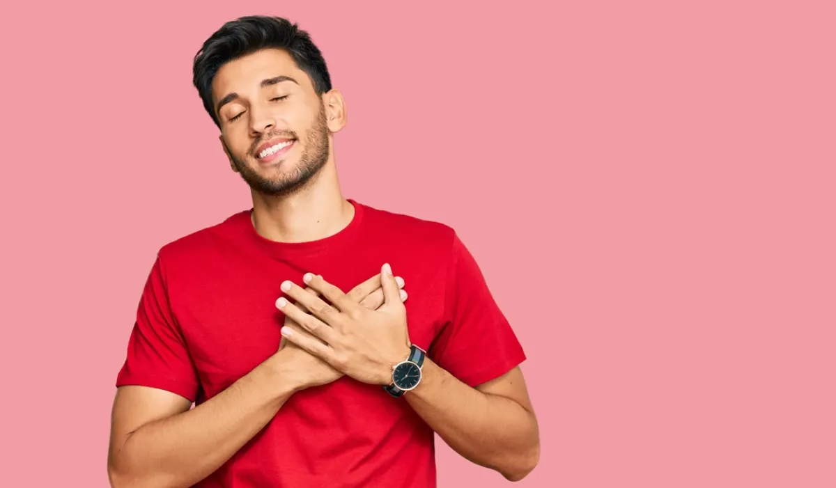  لا يعبّر الرجل عن مشاعره بالكلام