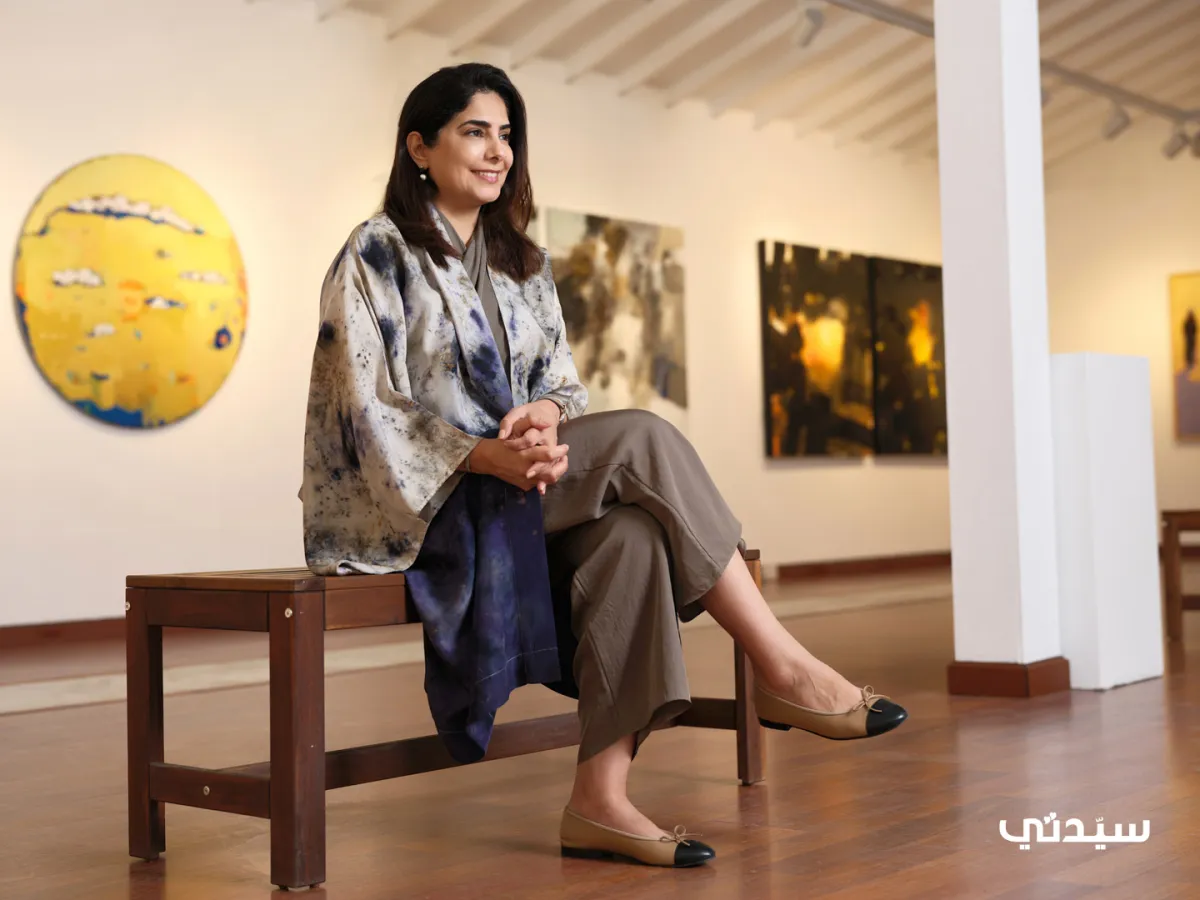 الشيخة مروة آل خليفة رئيسة جمعية البحرين للفنون التشكيلية
