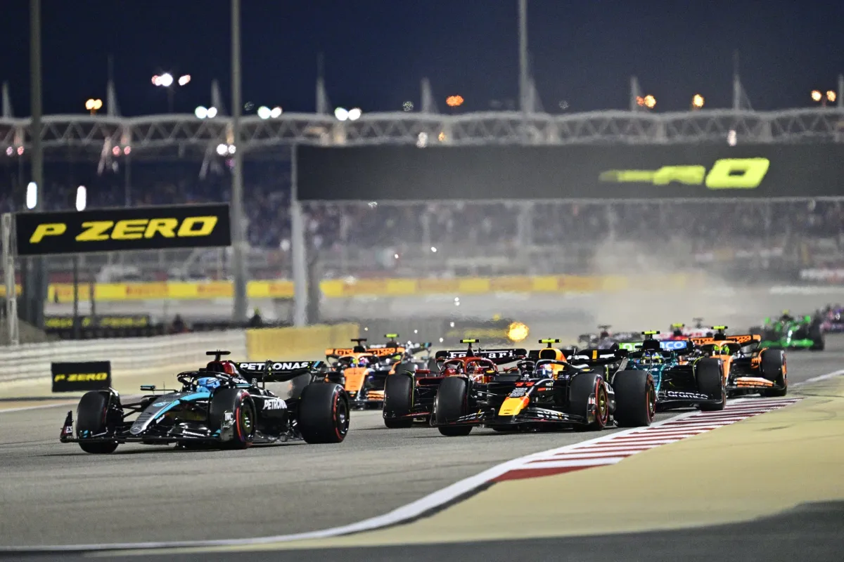 حلبة البحرين الدولية. الصورة من الحساب الرسمي لـBahrain Int. Circuit. على منصة x