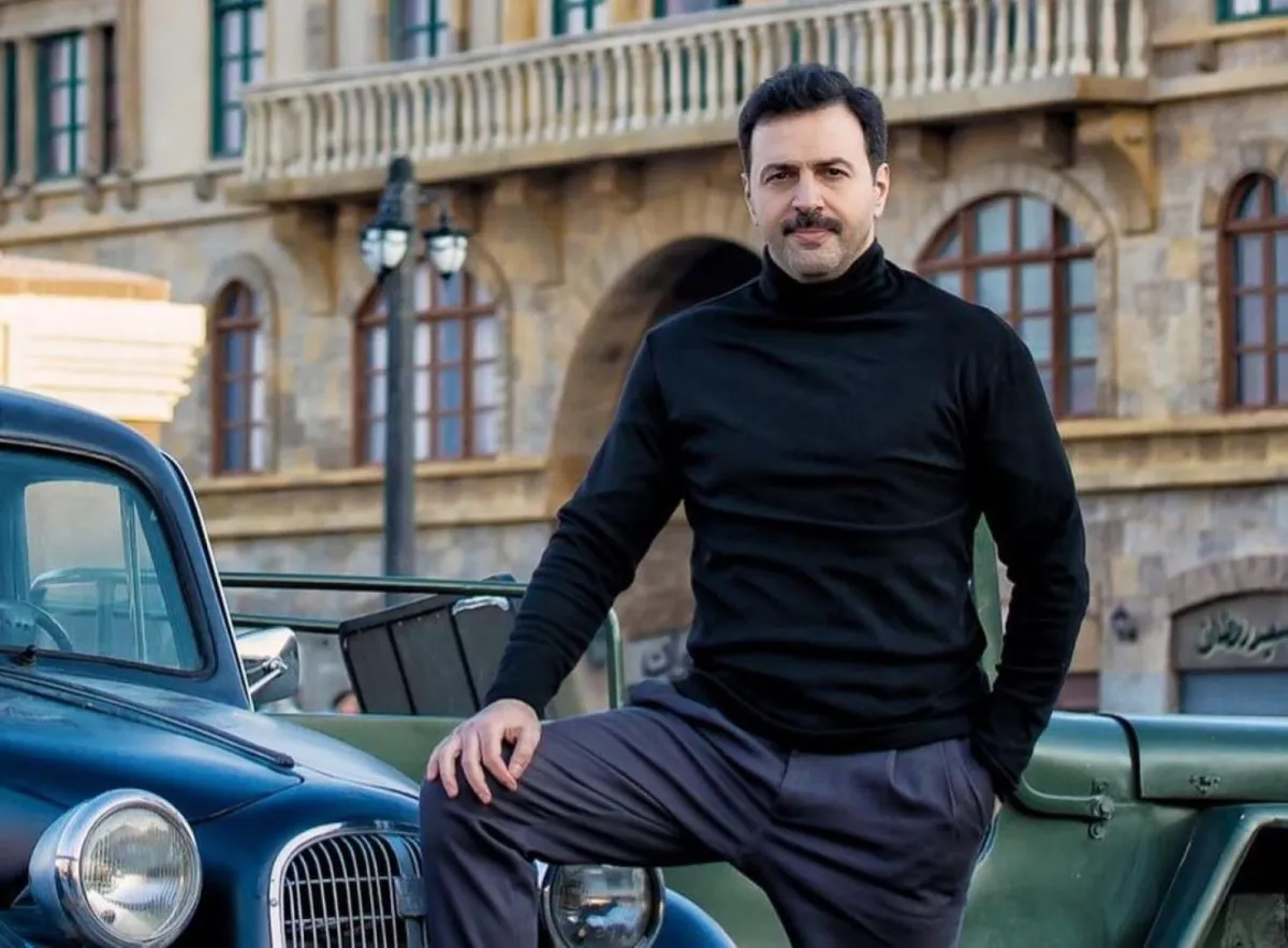 تيم حسن في كواليس مسلسل تاج- الصورة من حسابه على إنستغرام