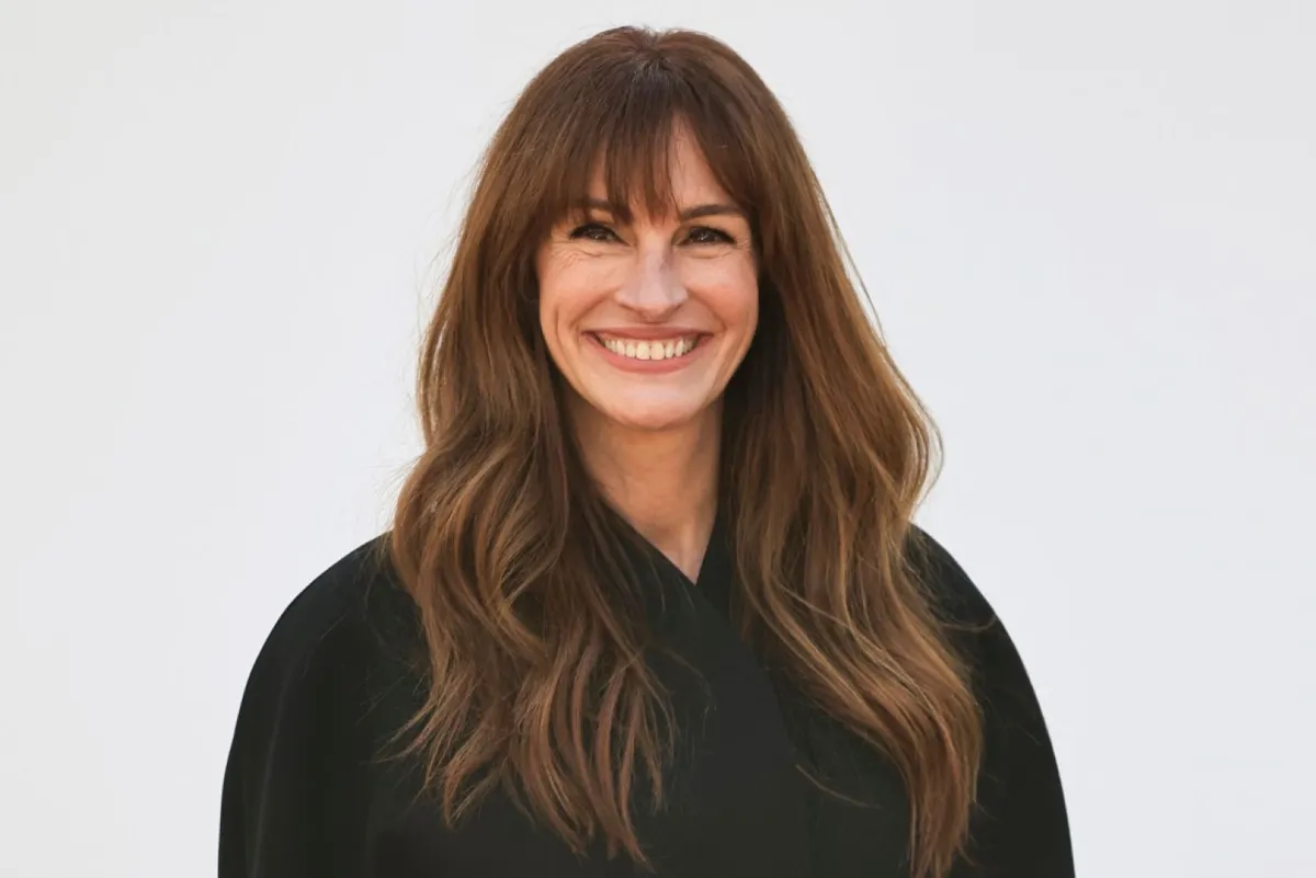 جوليا روبرتس في جنوب فرنسا (Julia Roberts in Saint-Paul-de-Vence, southern France). مصدر الصورة: Valery HACHE / AFP