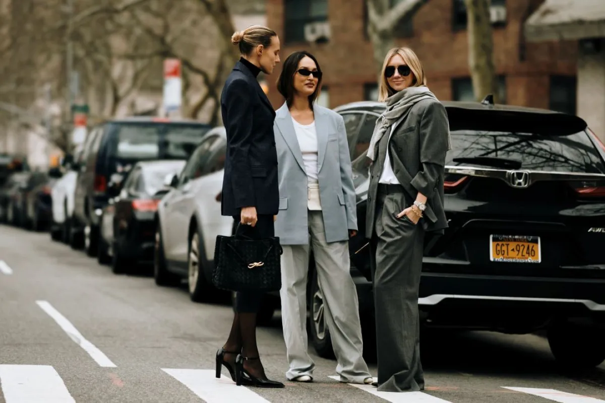 إطلالة ستريت ستايل من نيويورك -الصورة من Launchmetrics/Spotlight ©