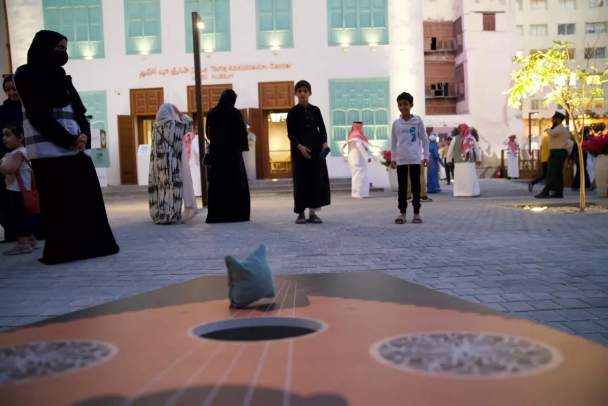 تمكن للزوار اختبار مهاراتهم في مختلف الألعاب