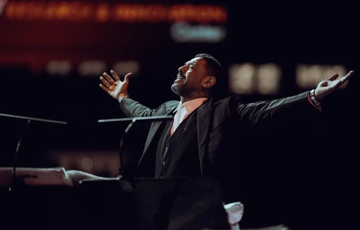 الموسيقار هاني فرحات - الصورة من المكتب الإعلامي لـ "هاني فرحات"