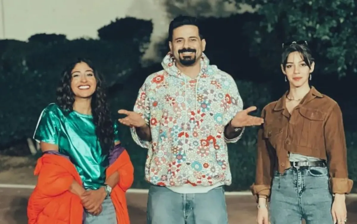 كواليس مسلسل ملفات منسية - الصورة من صفحة الفنانة شجون الهاجري على انستغرام