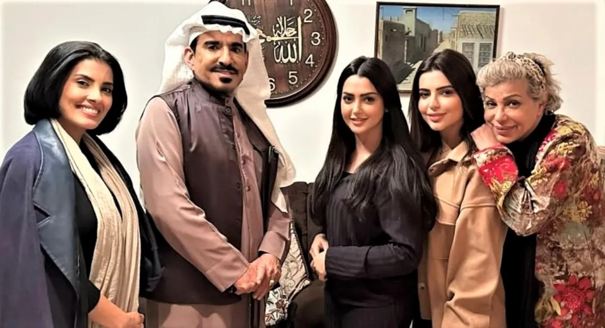 عبدالله السدحان في كواليس هم يضحك -الصورة من حسابه على الانستغرام