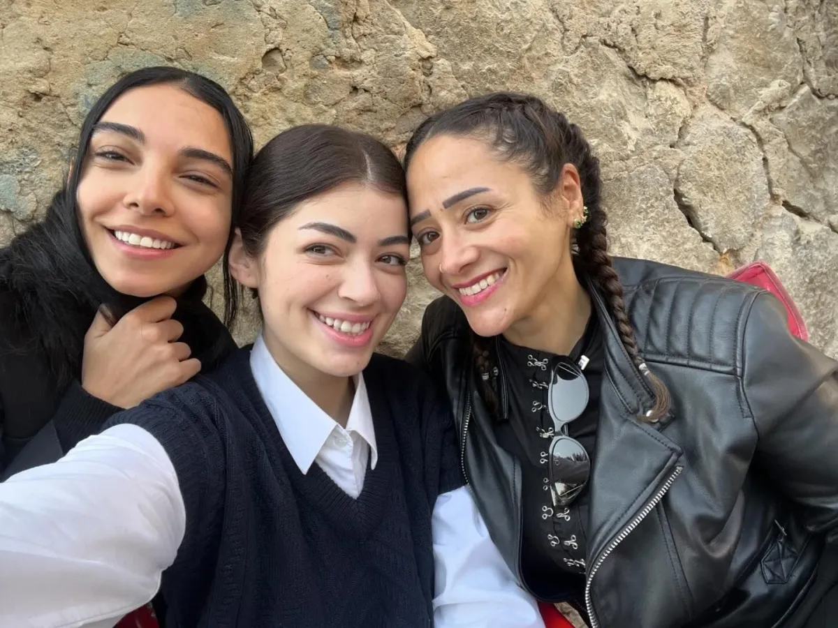 سلمى ابو ضيف وليلى زاهر والمخرجة ياسمين كامل - الصورة من حساب ليلى زاهر على انستغرام