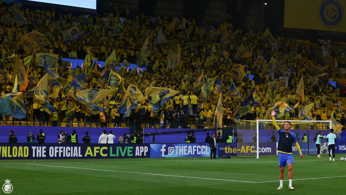  كريستيانو رونالدو وجماهير النصر