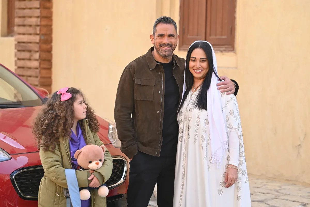 اميرة كرارة مع رحاب الجمل فى مسلسل بيت الرفاعى 