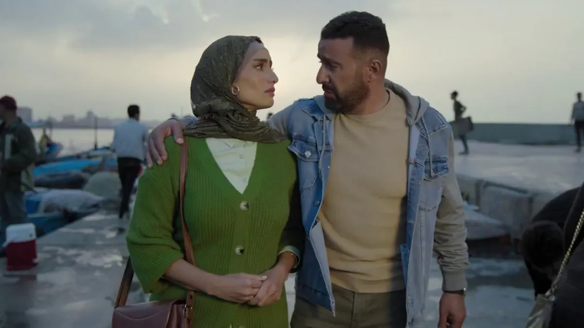 أحمد السقا وزينة من مسلسل "العتاولة" -الصورة من المركز الإعلامي لـ"mbc"